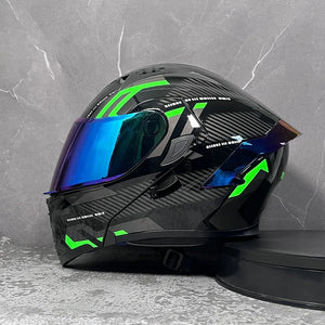 Black Green - Blue Lens
